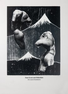 Über Lesen und Schreiben (Weiß), Also sprach Zarathustra, 2023 von Guilherme Pontes