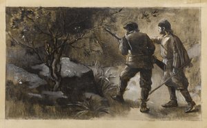 Kennybol und Guldon Stayper, ca. 1889 von Guillaume Albert Demarest