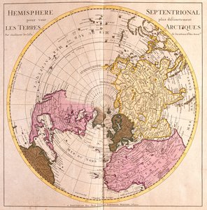 Arktische Erden von Guillaume Delisle
