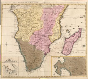 Süd Gabun, großer Teil der Republik Kongo (außer Norden), großer Teil der Demokratischen Republik Kongo (außer Norden), großer Teil von Uganda (außer Norden), großer Teil von Kenia (außer Norden), Süd-Somalia, Ruanda, Burundi, Tansania, Angola