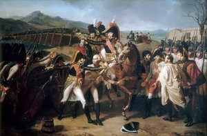 Überraschung an der Brücke über die Donau am 13. November 1805