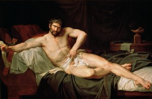 Cato Uticensis, ca. 1795 von Guillaume Lethiere