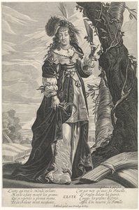 Sommer in Gestalt einer Frau von Guilliam de Gheyn