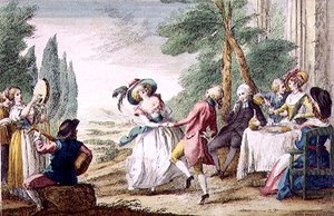 Florentiner Spiele, der Tanz