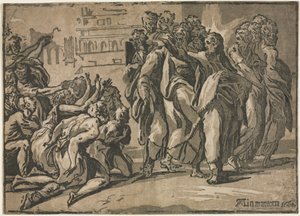 Christus heilt die Aussätzigen, 1608