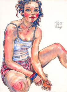 Sommerabend von Gunter Langer