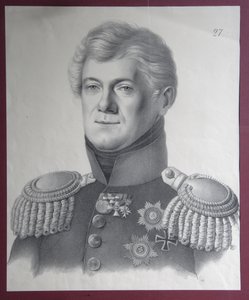 Porträt von Prinz Dmitriy Vladimirovich Golitsyn 1771-1844, 1820er Jahre