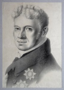 Porträt von Prinz Grigory Alexandrovich Stroganov 1770-1857, 1820er Jahre von Gustav Adolf Hippius