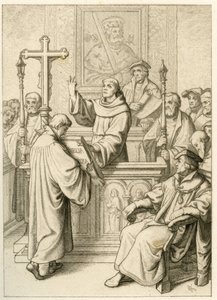 Martin Luther wird zum Doktor der Heiligen Schrift promoviert