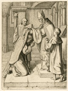Martin Luther wird zum Priester geweiht