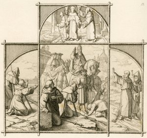 Martin Luthers Reise nach Rom 1510. Er war glücklich, Rom zu sehen, aber entsetzt über die Pracht und Verderbtheit