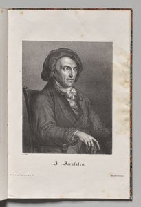 Deutschlands berühmte Autoren: Porträt von Johann Friedrich Wilhelm Jerusalem