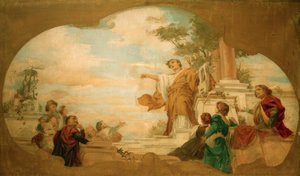 Apotheose des Apollon. Huldigung an die Künste