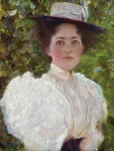Mädchen im Laub, ca. 1908