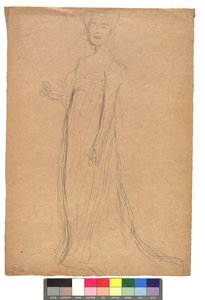 Studie zu einem Damenporträt von Gustav Klimt