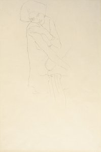 Studie für Adele Bloch-Bauer II, 1911 von Gustav Klimt
