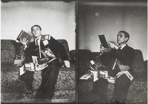Doppelporträt von Aleksei Kruchenykh