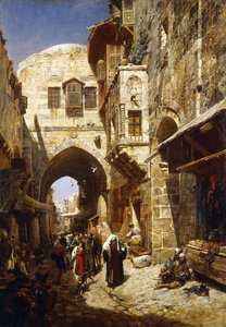 Davidstraße, Jerusalem, 1887
