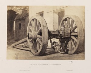 Gustave Brion - Die Tür des Gasthauses der Thénardiers von Gustave Brion