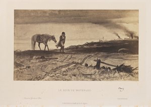 Le soir de Waterloo von Gustave Brion