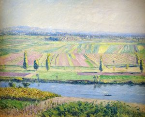 La Plaine de Gennevilliers von Gustave Caillebotte
