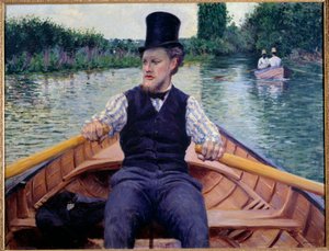 Teil des Bootes von Gustave Caillebotte