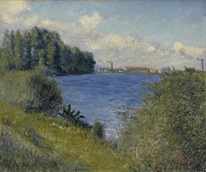 Die Seine bei Argenteuil, um 1892 von Gustave Caillebotte