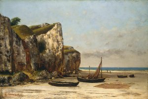 Strand in der Normandie