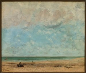 Meereslandschaft von Gustave Courbet