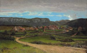 Landschaft bei Ornans, ca. 1865
