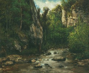 Landschaft nahe Puit Noir bei Ornans, nach 1872