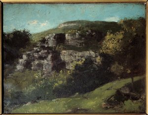 Felsen in Ornans