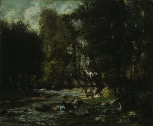 Der Bach von Les Puits-Noir