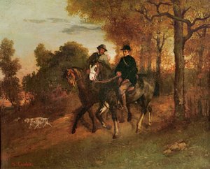 Die Rückkehr von der Jagd, 1857