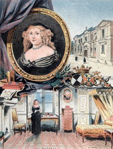 Porträt der Marquise von Sevigne