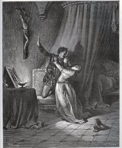 Don Fernand erklärt Dorothee seine Liebe - aus "Don Quijote von der Mancha" von Miguel Cervantes