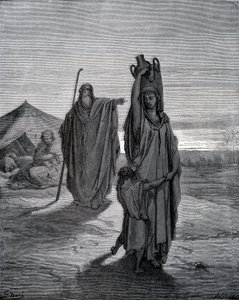 Vertreibung von Hagar von Gustave Dore