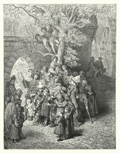 Gustave Doré Illustration für Coleridges Rime of the Ancient Mariner von Gustave Dore