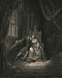 In seinen Blättern lasen wir an diesem Tag nicht mehr, um 1890 von Gustave Dore