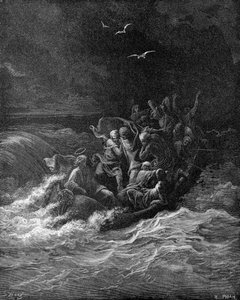 Jesus beruhigt den Sturm