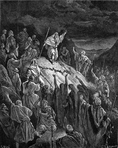 Mattathias appelliert an die jüdischen Flüchtlinge - Bibel