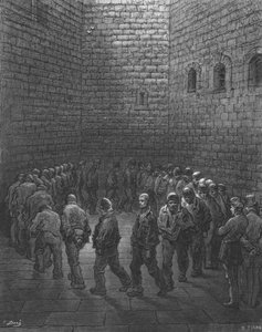 Newgate - Übungshof, 1872