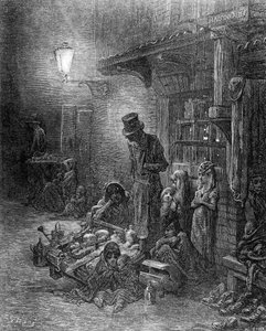 Off Billingsgate, Blick auf Harrow Alley, aus 