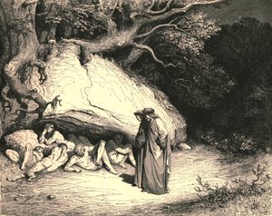 Nur so weit betroffen, dass wir ohne Hoffnung leben, ca. 1890 von Gustave Dore