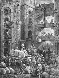 Pickle Herring Street von Gustave Dore