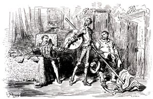 Prolog zu den Abenteuern von Don Quijote von Gustave Dore