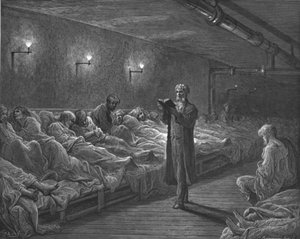Schriftleser in einer Nachtzuflucht, 1872