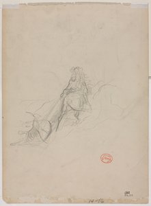Skizze einer Jagdszene, ca. 1868 von Gustave Dore