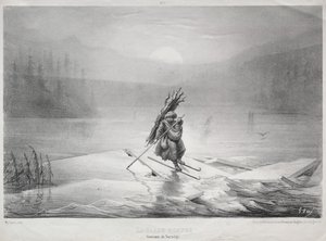 Das brechende Eis, Souvenir aus Norwegen von Gustave Dore