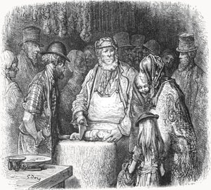 Der Metzger - Newport Market Alley, 1872